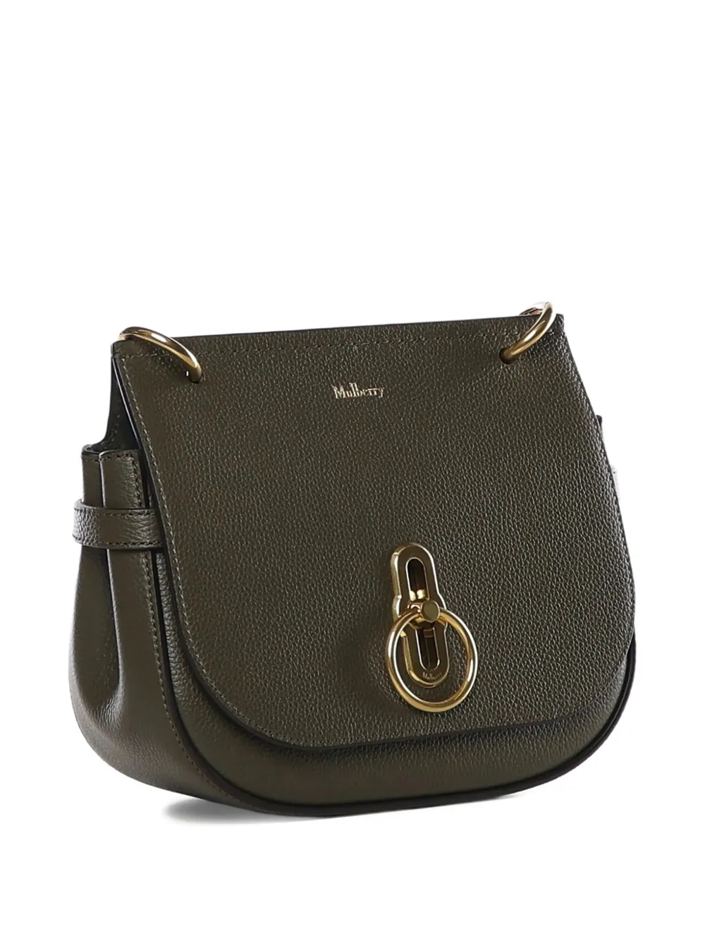  Mulberry Lock Saddle Shoulder Bag - Green 