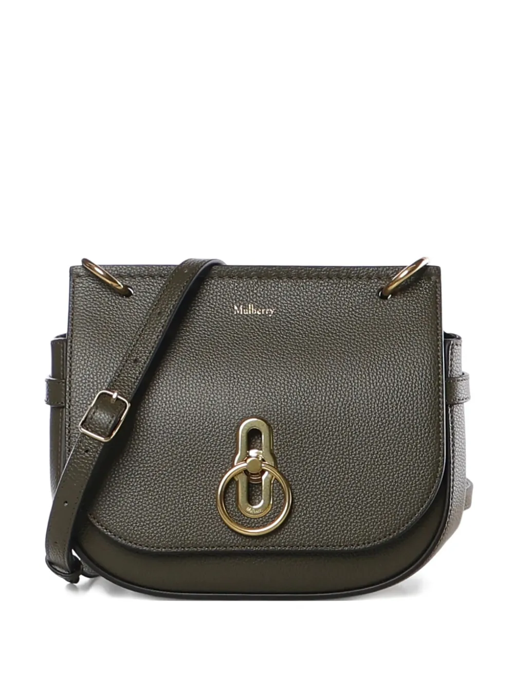 Mulberry lock saddle shoulder bag - Verde
