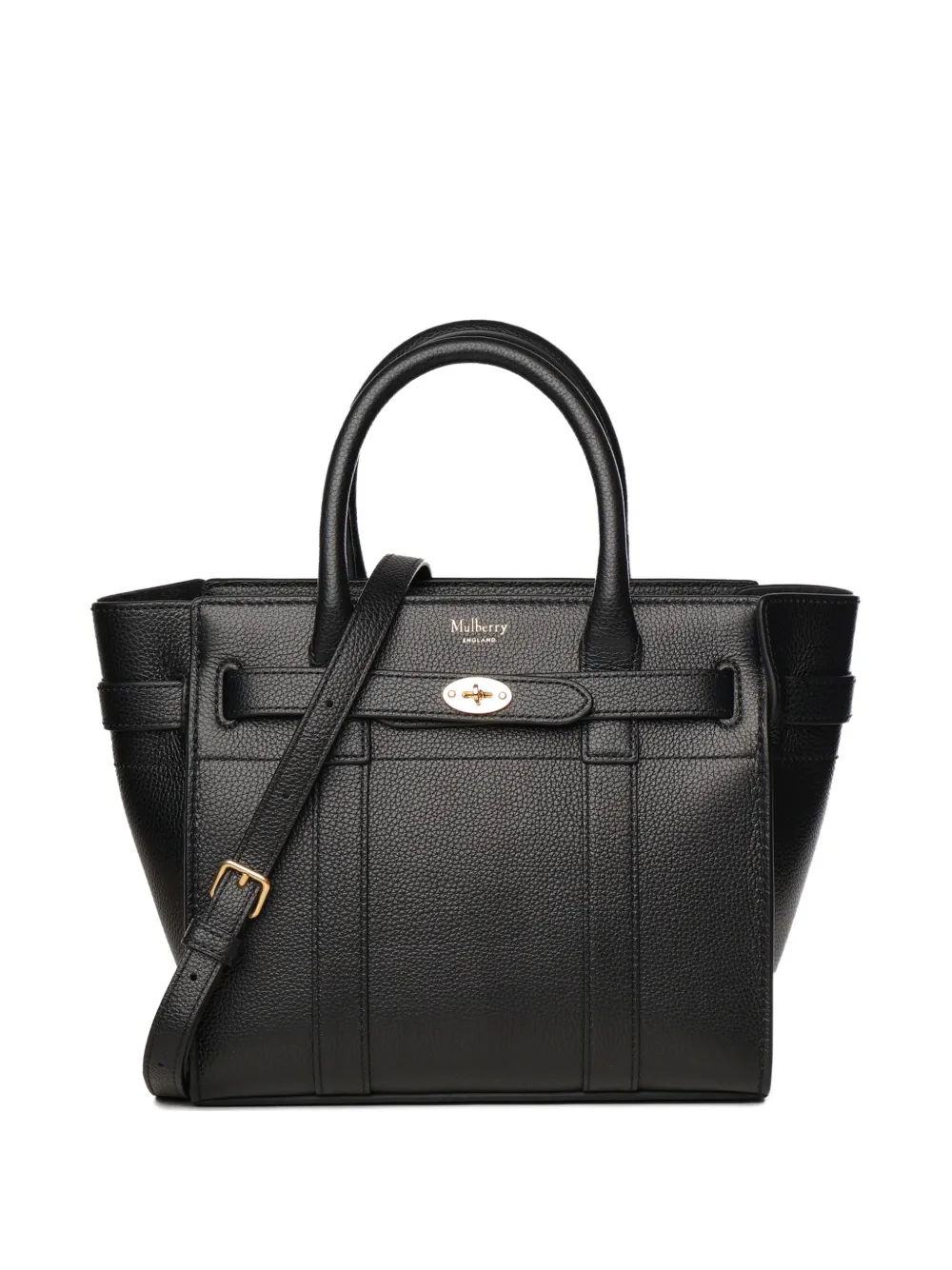 Mulberry mini Bayswater zipped tote bag - Nero