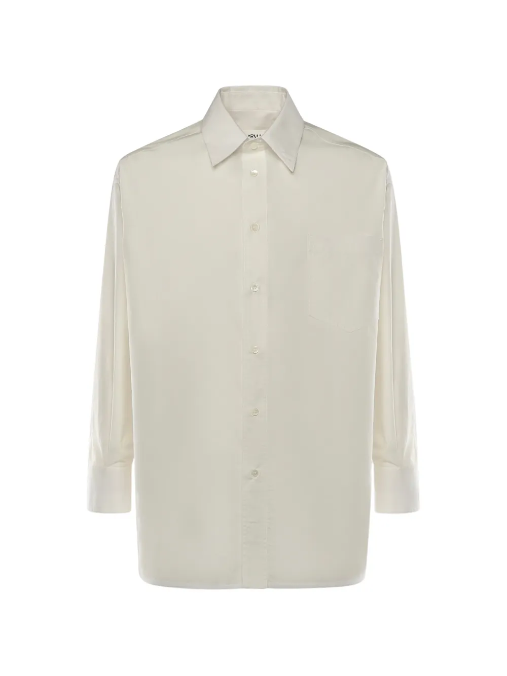 MM6 Maison Margiela chest-pocket buttoned shirt - Bianco