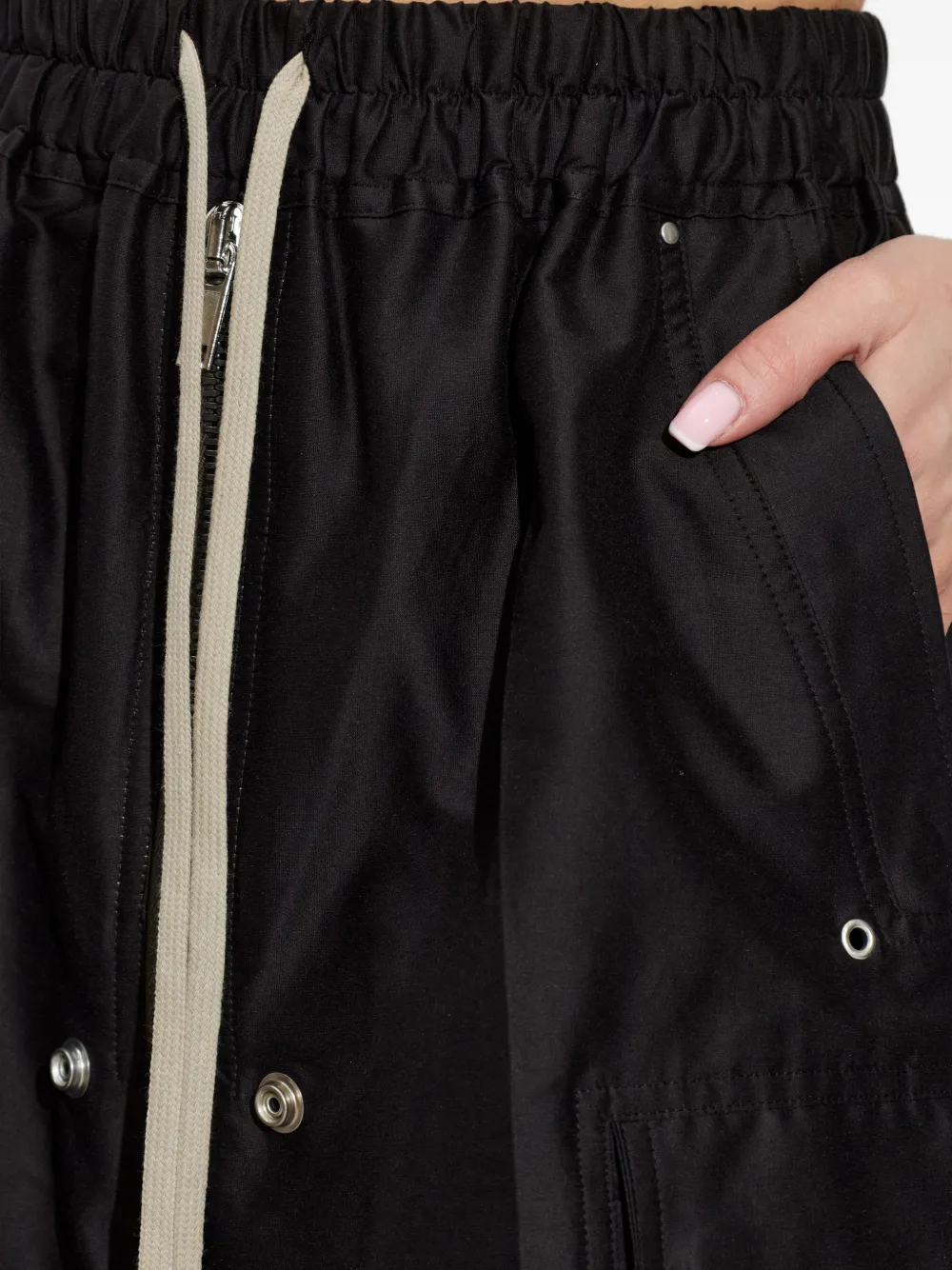Rick Owens Broek met trekkoord Zwart
