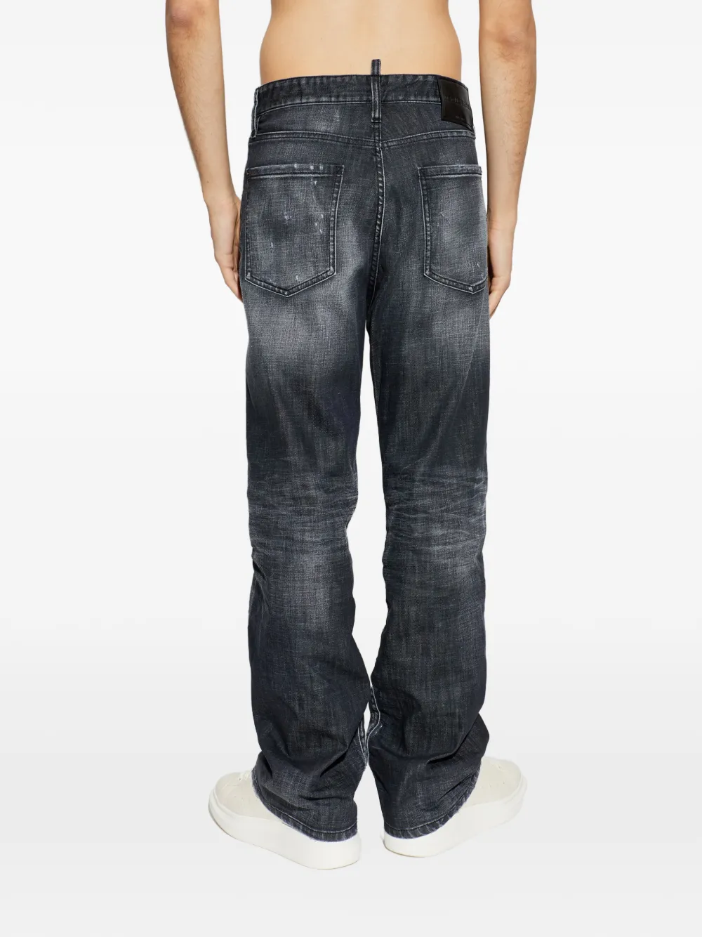 DSQUARED2 Ruimvallende jeans Grijs