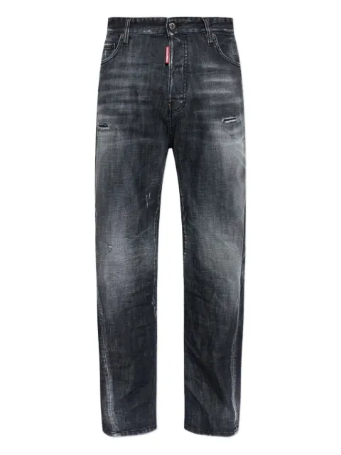 DSQUARED2 faded-effect trousers