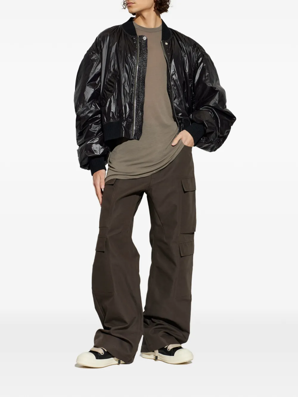 Rick Owens short-sleeve T-shirt - Grijs