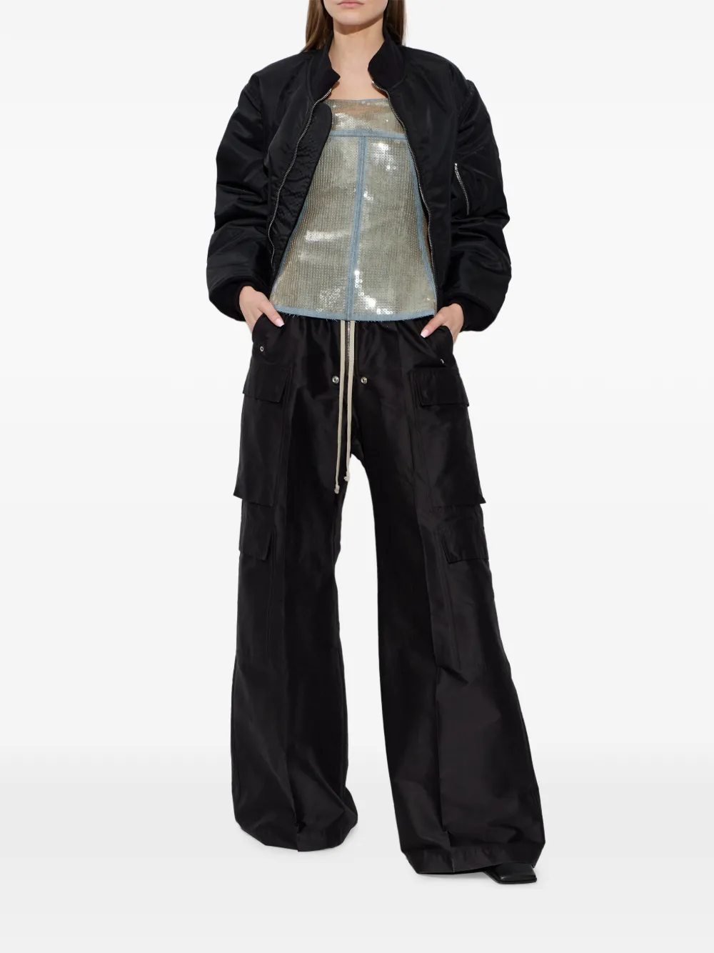 Rick Owens sequin panelled top | Blouses | Image 2