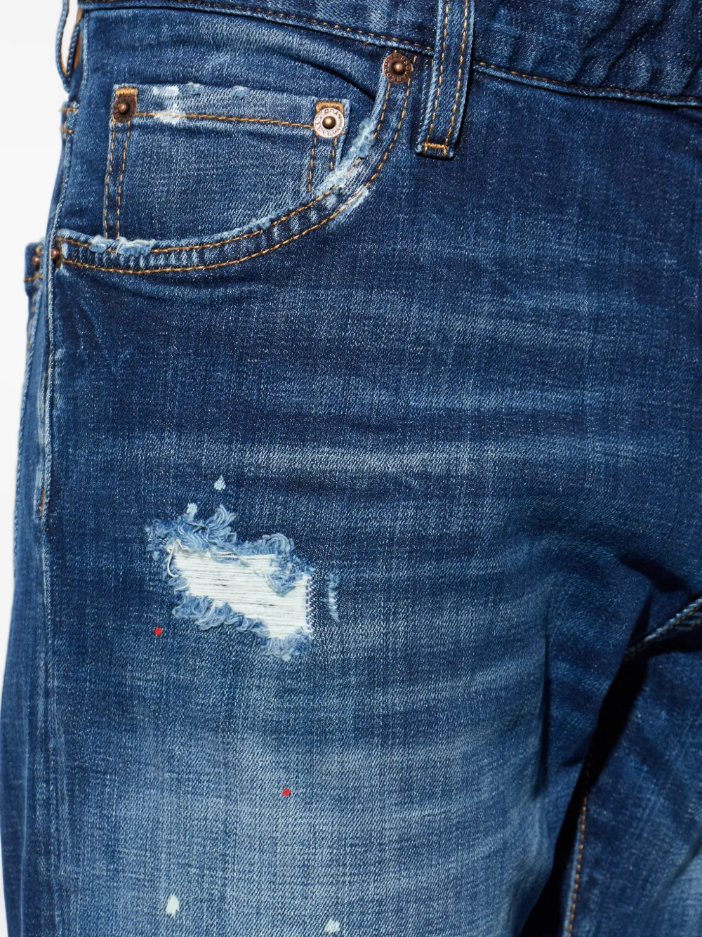 DSQUARED2 Gerafelde jeans Blauw