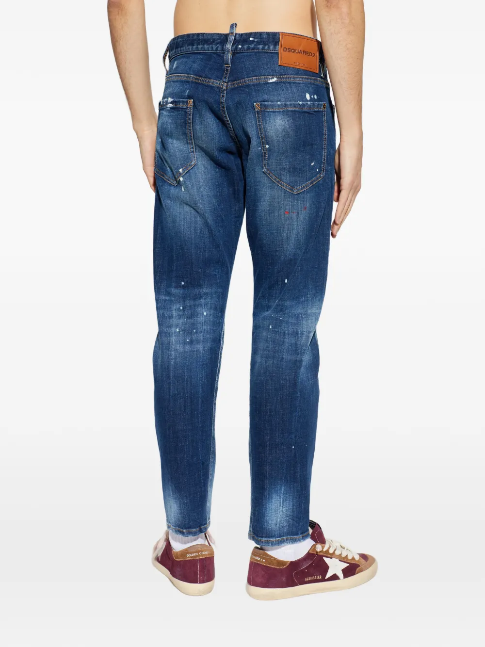 DSQUARED2 Gerafelde jeans Blauw