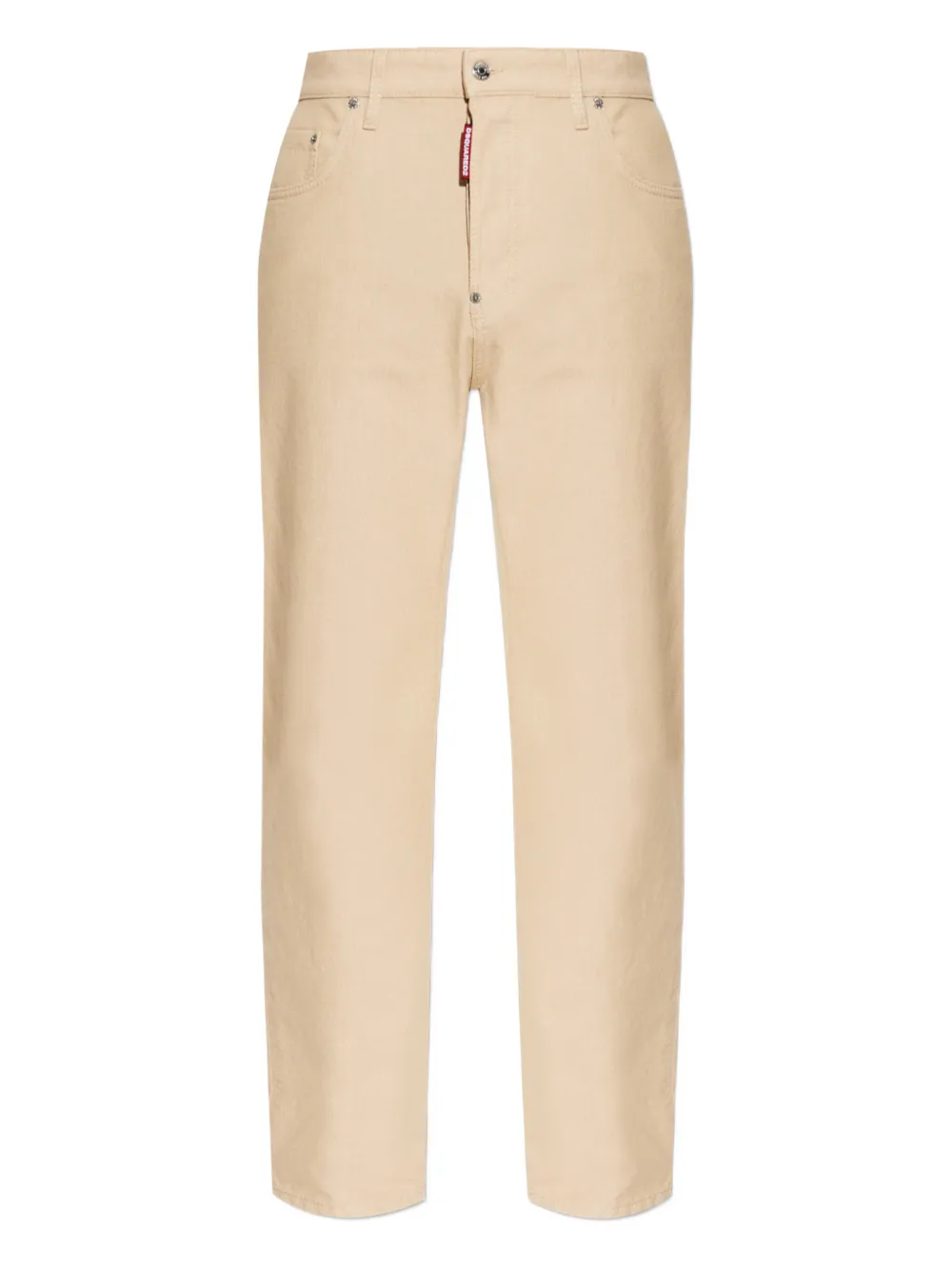 DSQUARED2 zip-up back-patch trousers | Neutrals | Image 1
