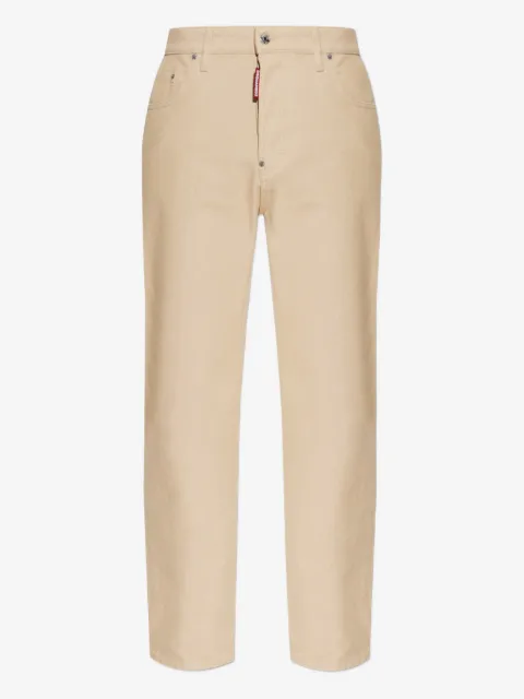 DSQUARED2 pantalones con parche en la espalda