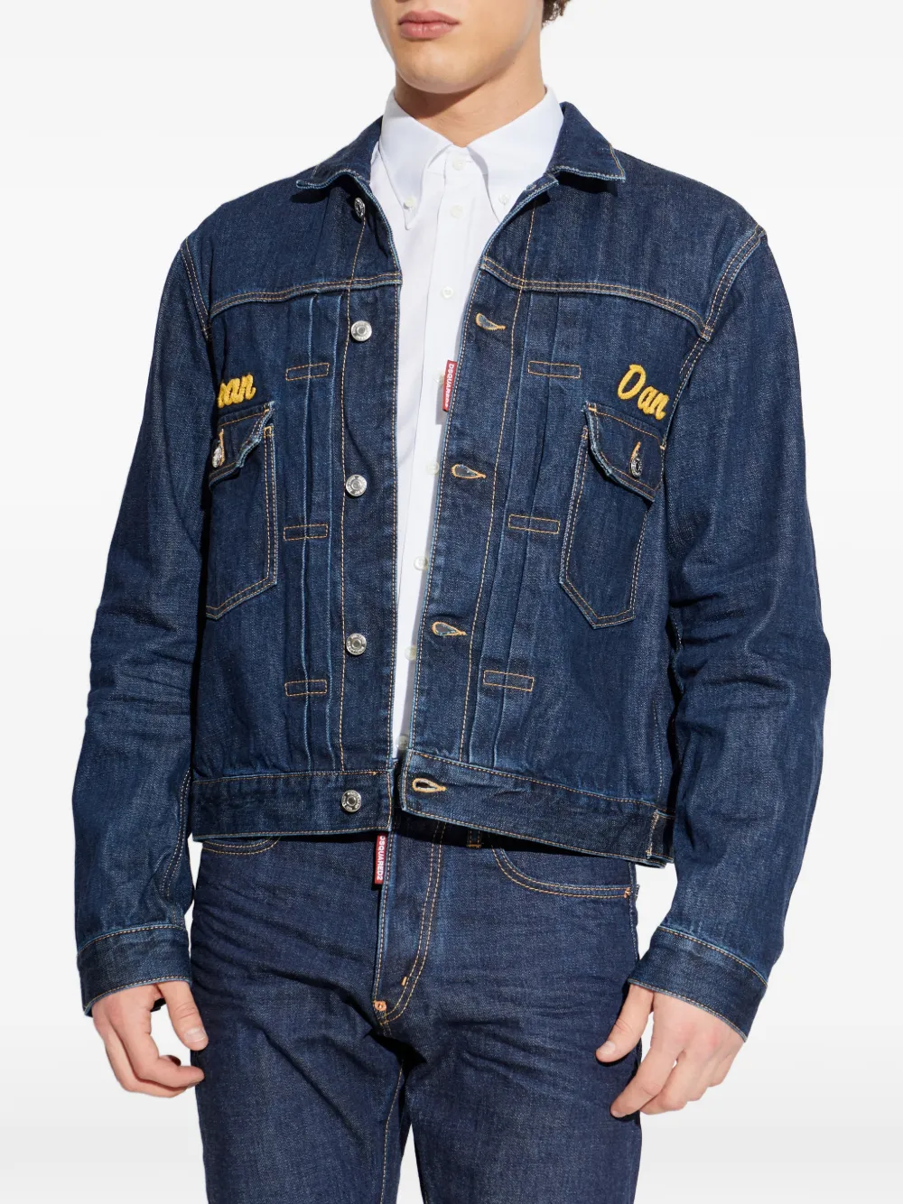 DSQUARED2 DEAN" & "DAN denim jack Blauw