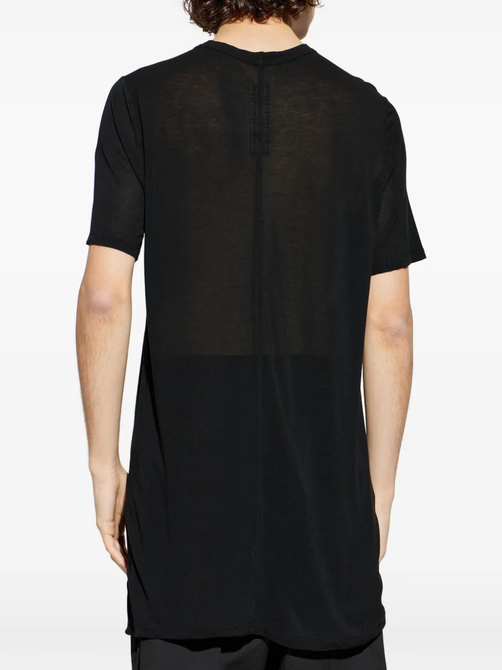 Rick Owens T-shirt met ronde hals Zwart