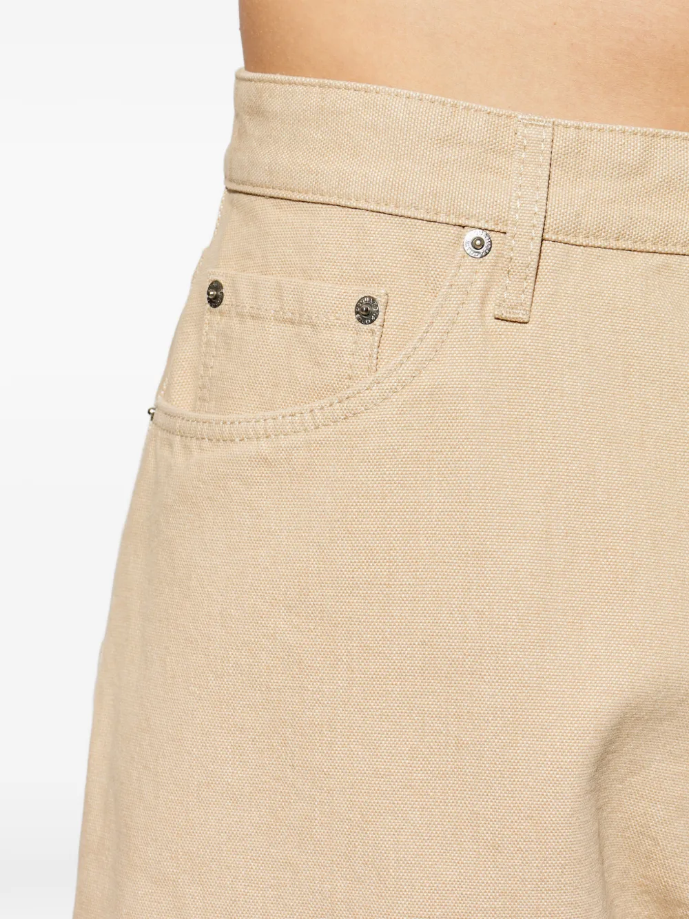 DSQUARED2 Boxer denim shorts Beige