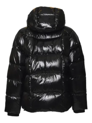 DSQUARED2 フード付き レザージャケット ブラック Dsquared2（ディースクエアード）メンズ フード付きジャケット - FARFETCH