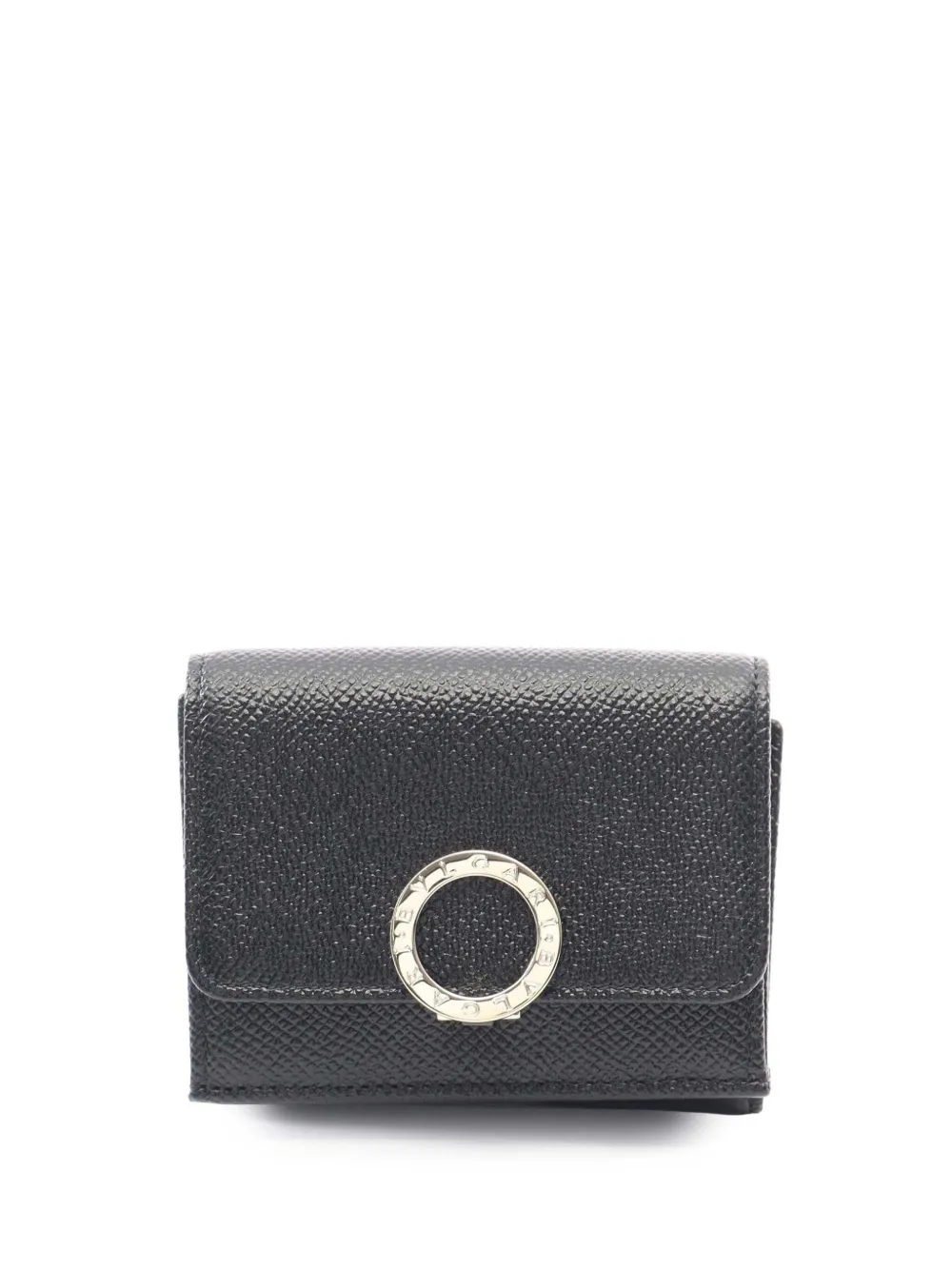 Bvlgari Pre-Owned 2000-2025 Leather Bvlgari Bvlgari Trifold Wallet small wallets - Nero