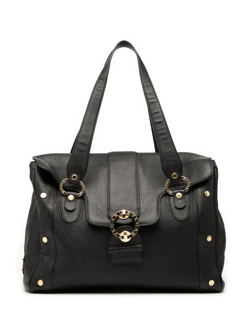 Bvlgari Pre-Owned 2000-2025 Leather tote bag - Nero