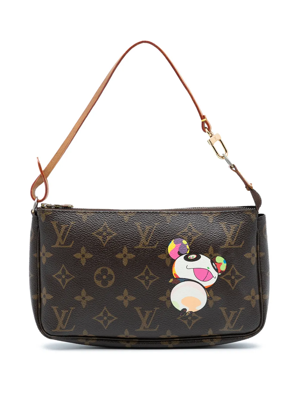 Louis Vuitton Pre-Owned 2004 Takashi Murakami Monogram Panda Pochette Accessoires shoulder bag - Marrone