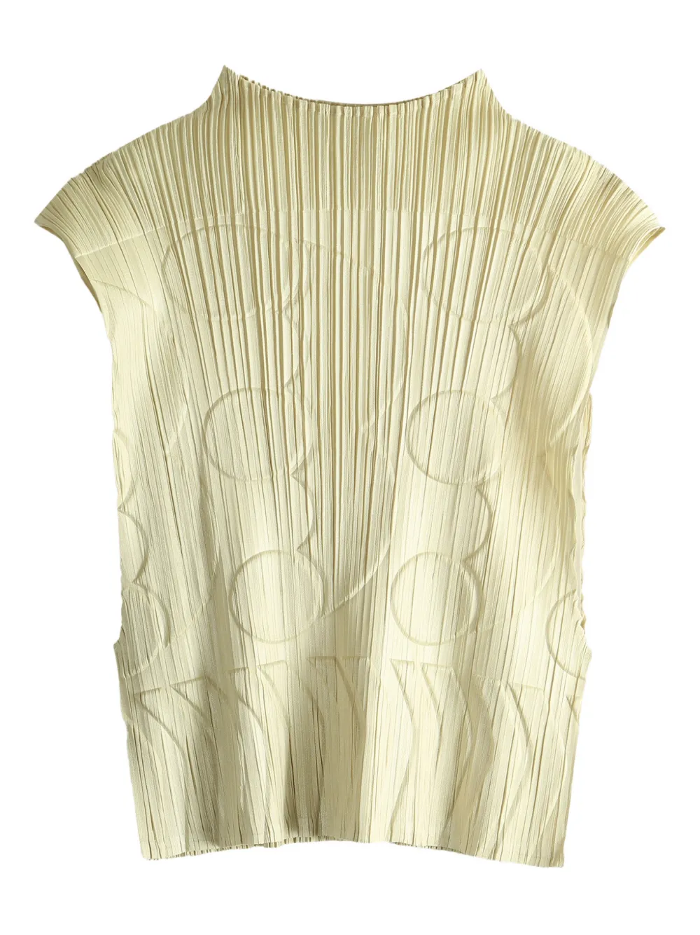 Pleats Please Issey Miyake Top Tune plissettato - Toni neutri