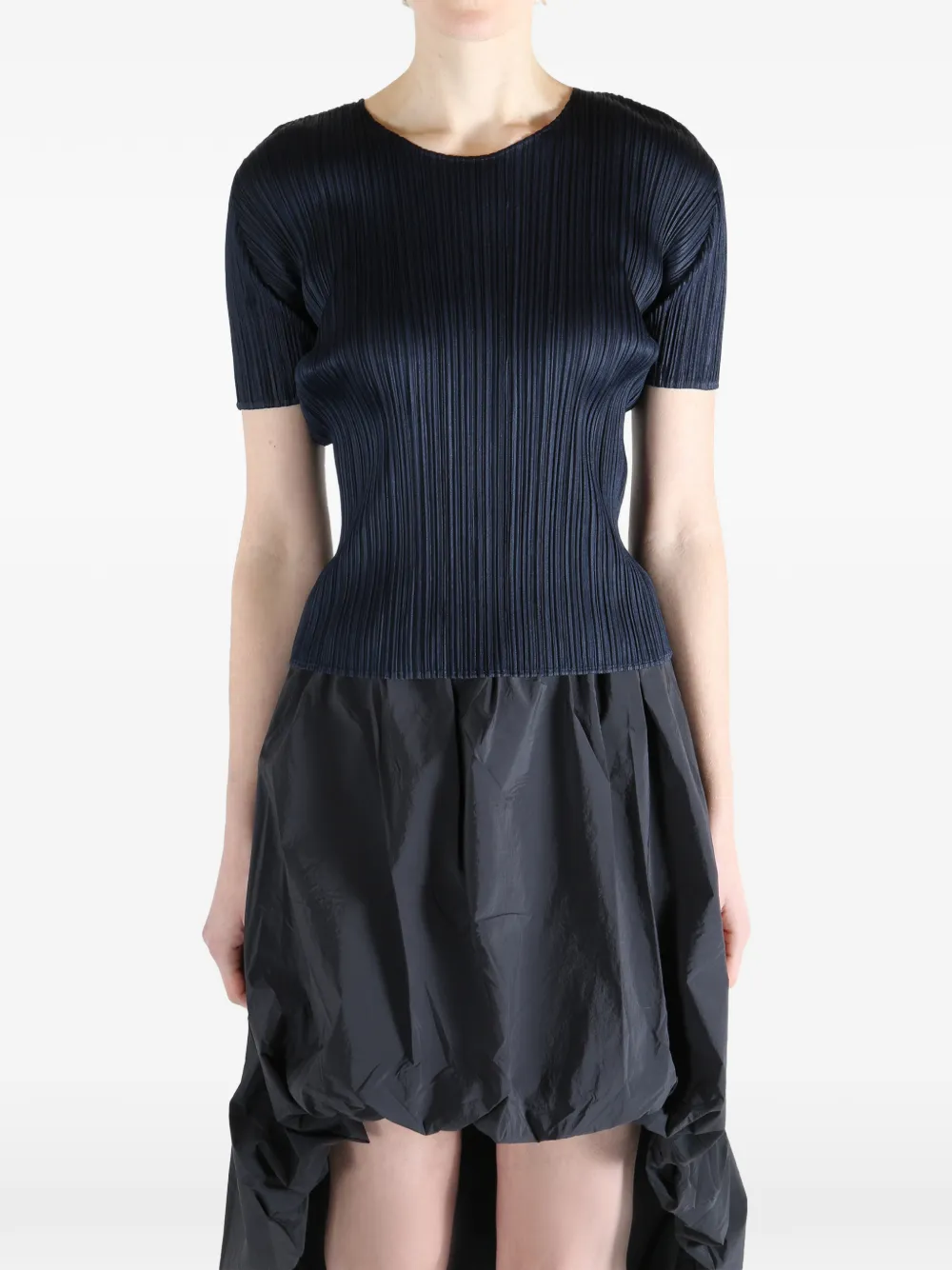 Pleated T-Shirt