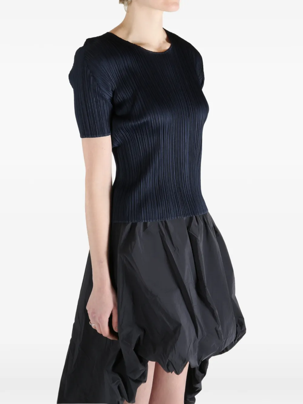 Pleated T-Shirt