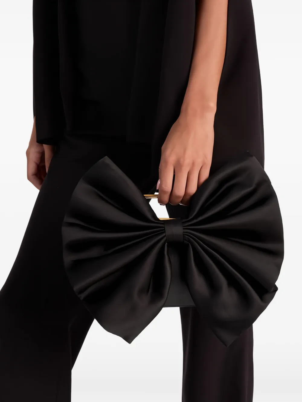alice + olivia Raven Clutch - Schwarz