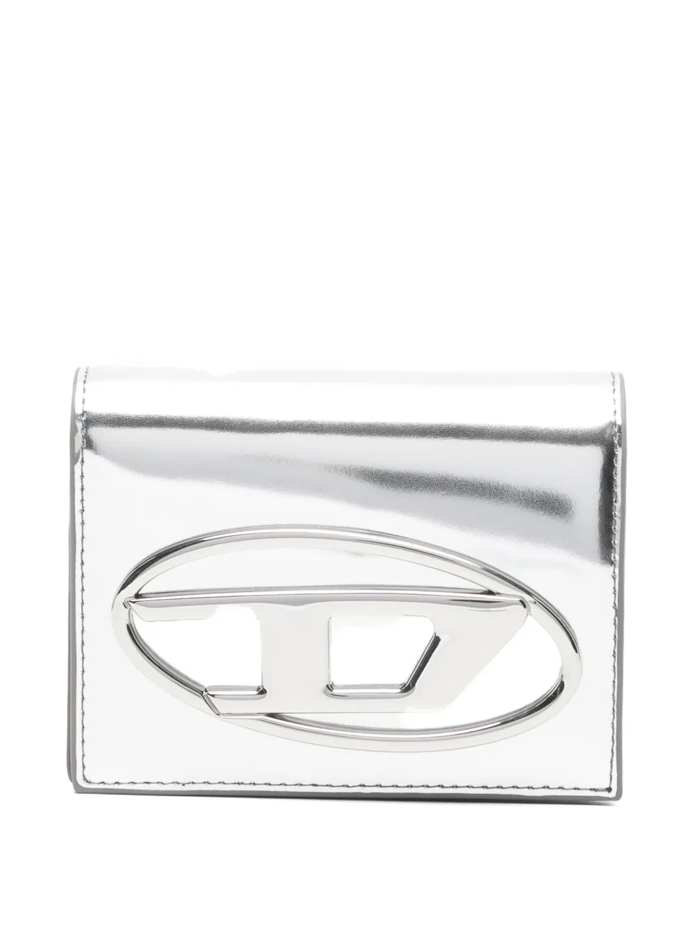 Diesel 1dr logo wallet - Argento
