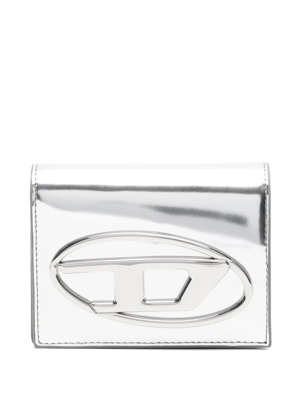 Diesel 1dr logo wallet - Argento
