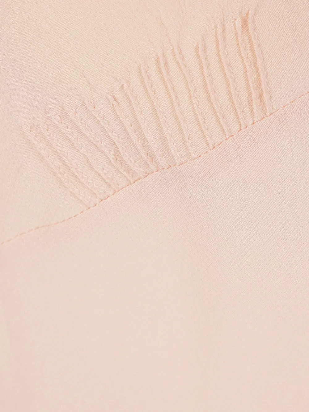 Miu Marocain crêpe top Grijs