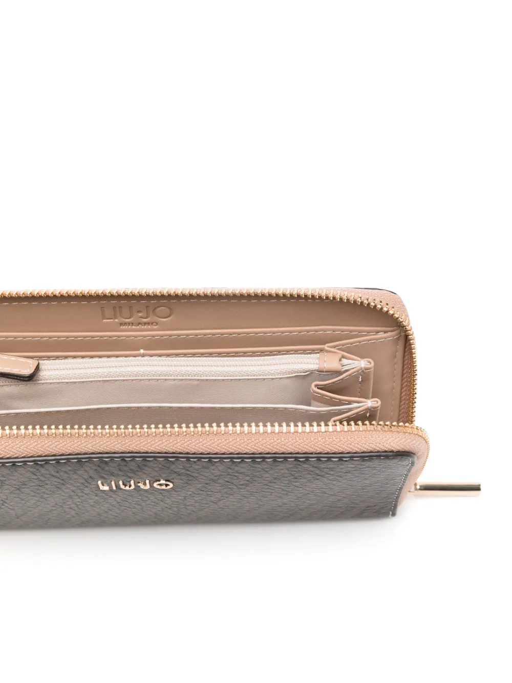  Liu Jo Large Monogram Zip Wallet - Brown 