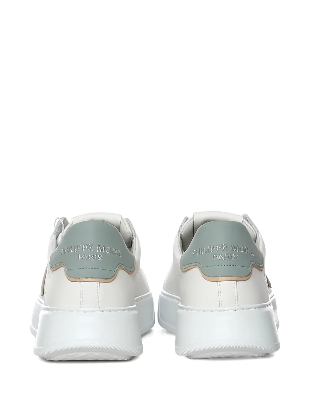 Philippe Model Paris triangle-patch sneakers Wit