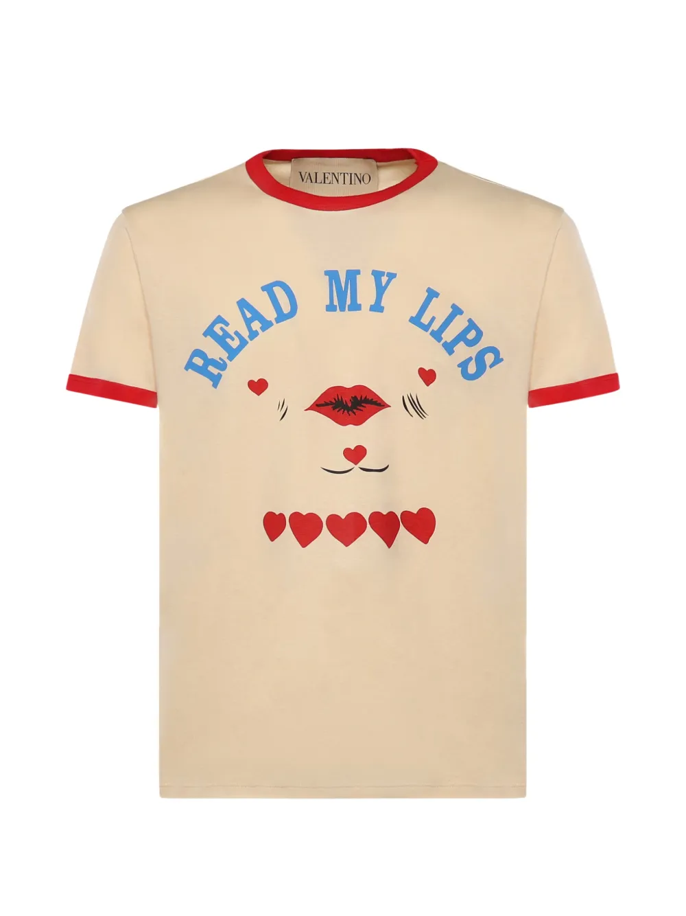 Valentino Garavani crew-neck T-shirt - Toni neutri