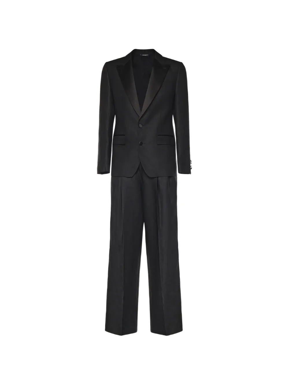 Dolce & Gabbana button-fastening suit - Nero
