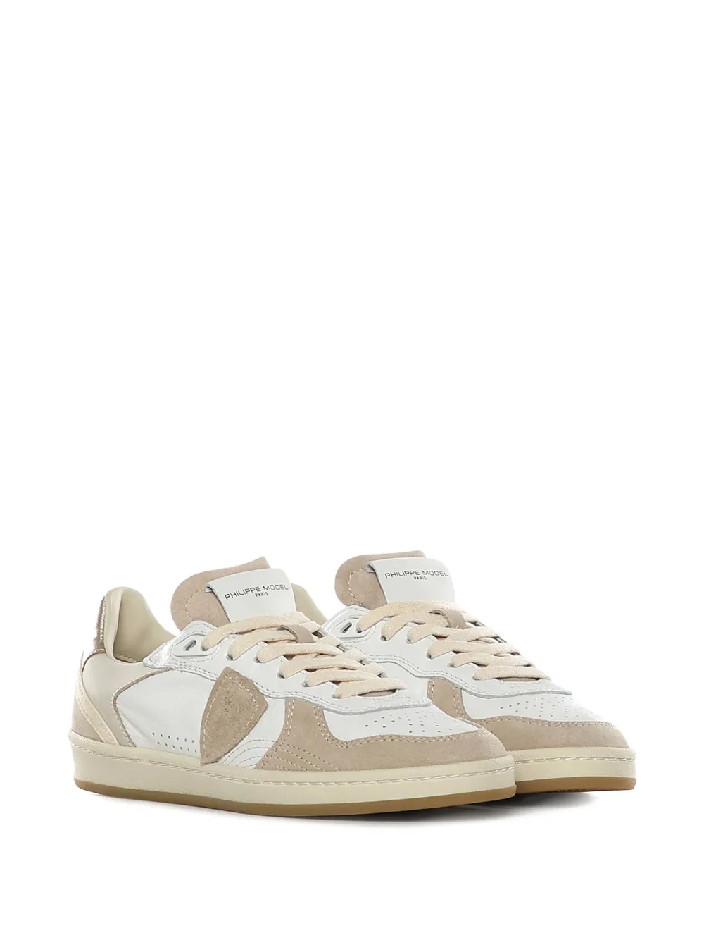 Philippe Model Paris PGLD lace-up sneakers Beige