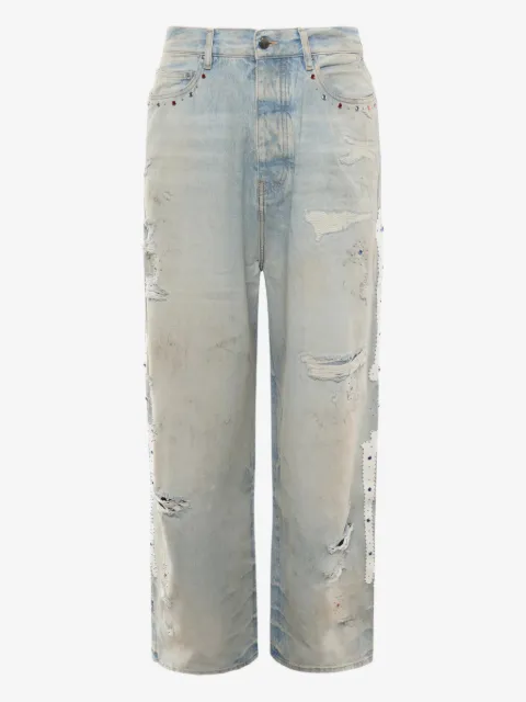 AMIRI jeans con efecto envejecido
