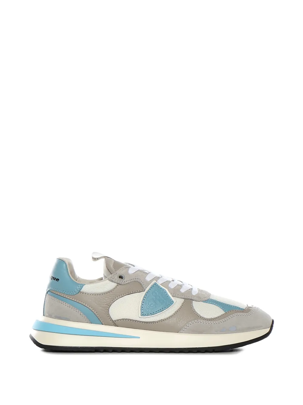 Philippe Model Paris Olympique appliqued-panelled sneakers Grijs