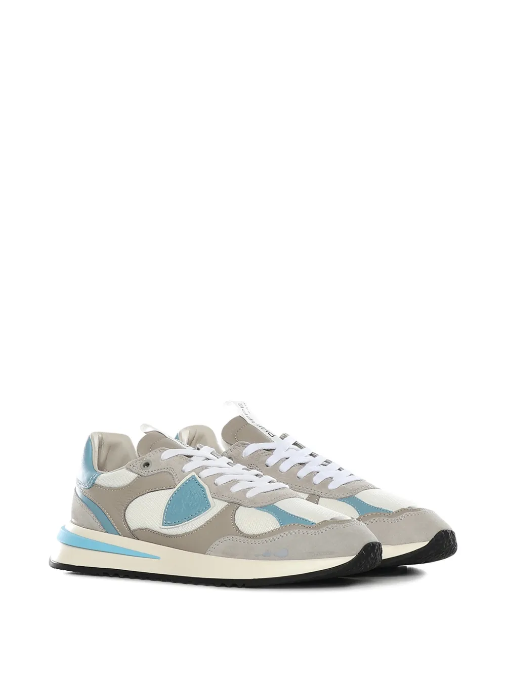 Philippe Model Paris Olympique appliqued-panelled sneakers Grijs