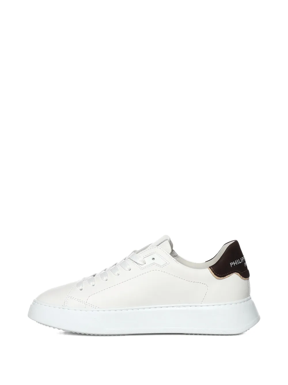 Philippe Model Paris triangle-detail panelled sneakers Wit