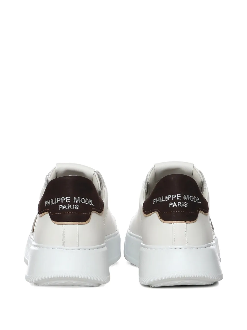 Philippe Model Paris triangle-detail panelled sneakers Wit