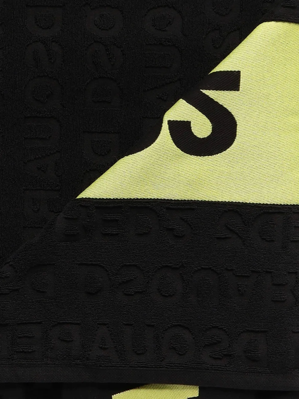 DSQUARED2 로고 자카드 비치 타월 | 비치 액세서리 | Image 2