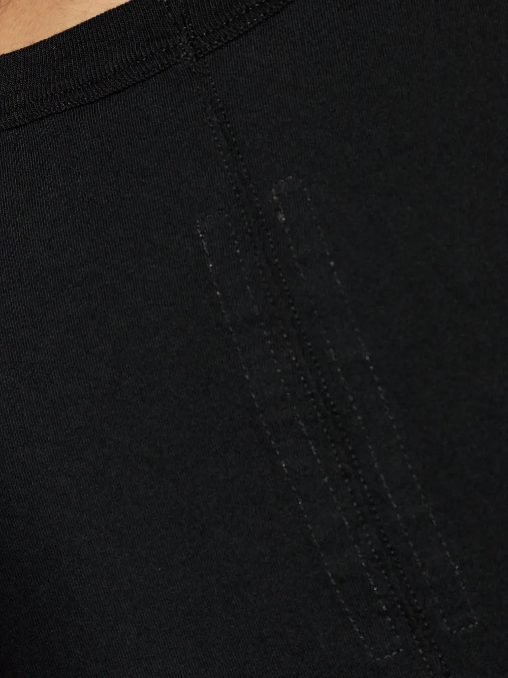 Rick Owens T-shirt met korte mouwen Zwart