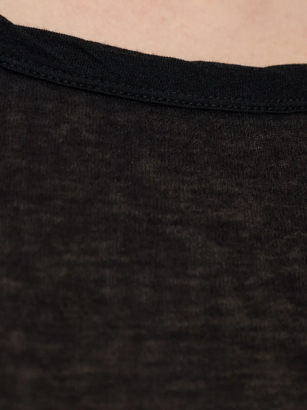 Rick Owens Cropped top Zwart
