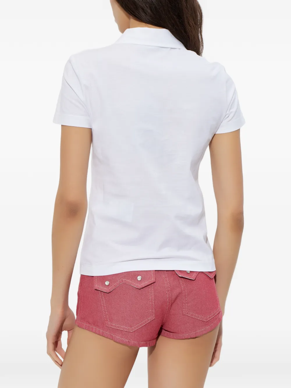 DSQUARED2 Poloshirt met zak Wit
