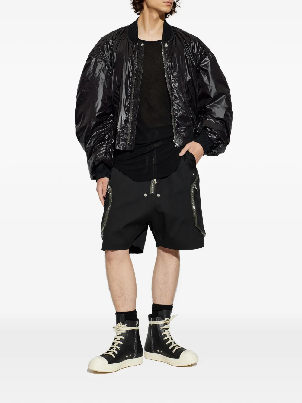 Rick Owens zip-up bomber jacket | Bomber Jackets | Image 2