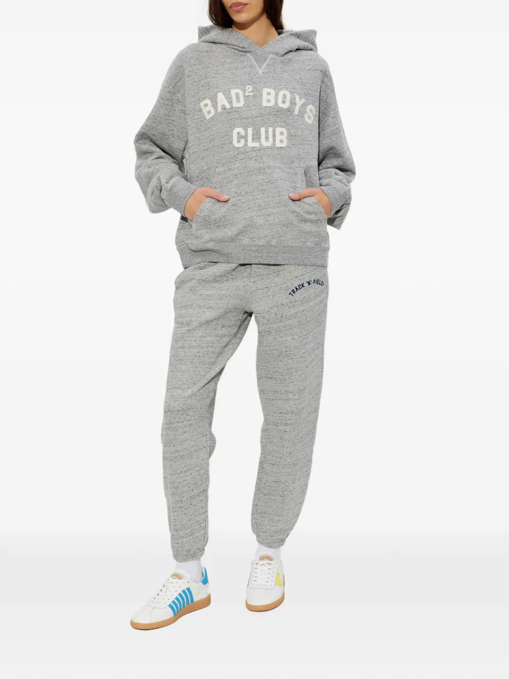 DSQUARED2 Bad Boys Club trui met capuchon Grijs