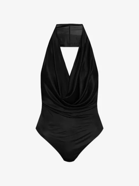 DSQUARED2 halterneck draped bodysuit