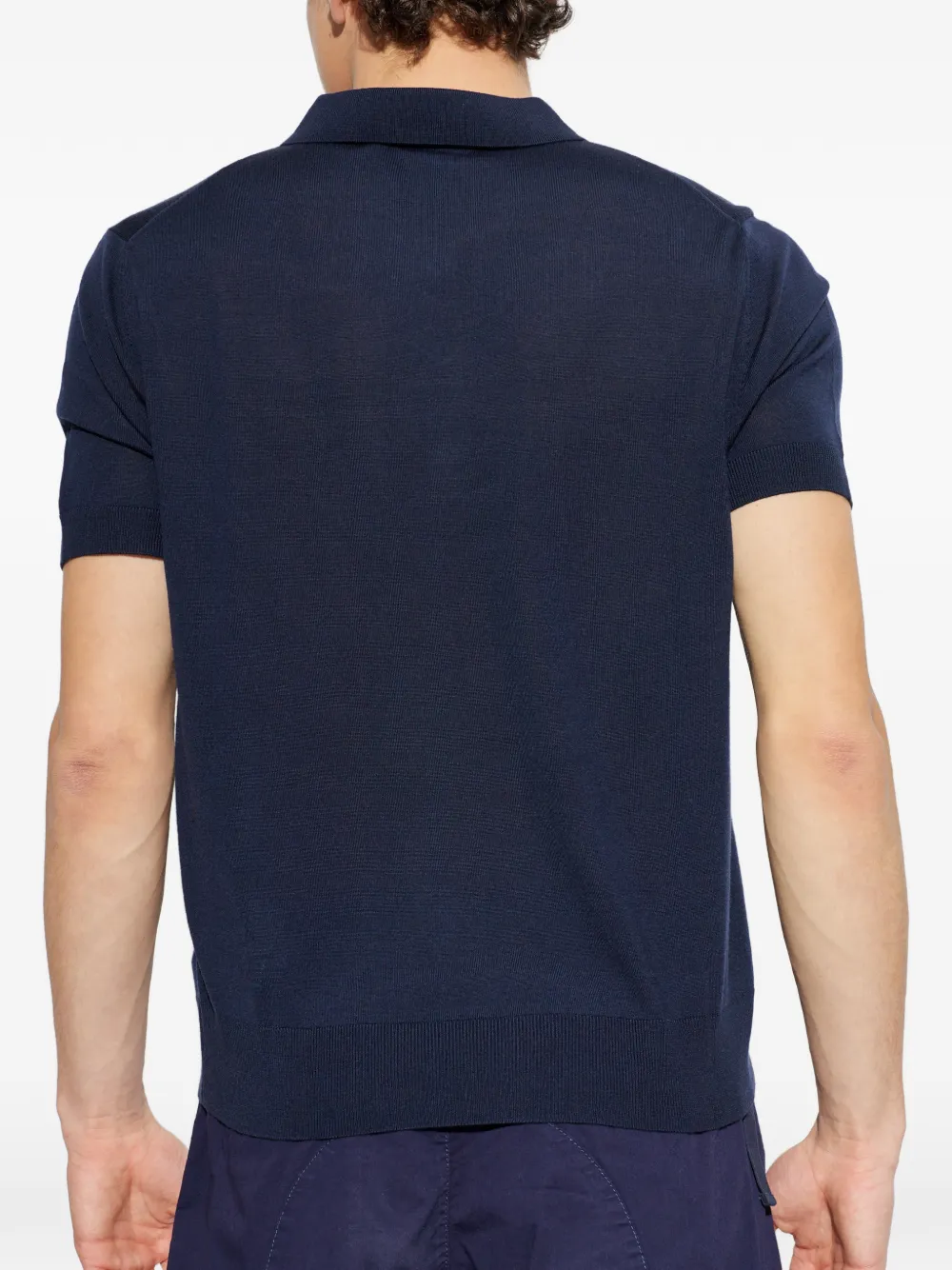 DSQUARED2 Poloshirt met knopen Blauw
