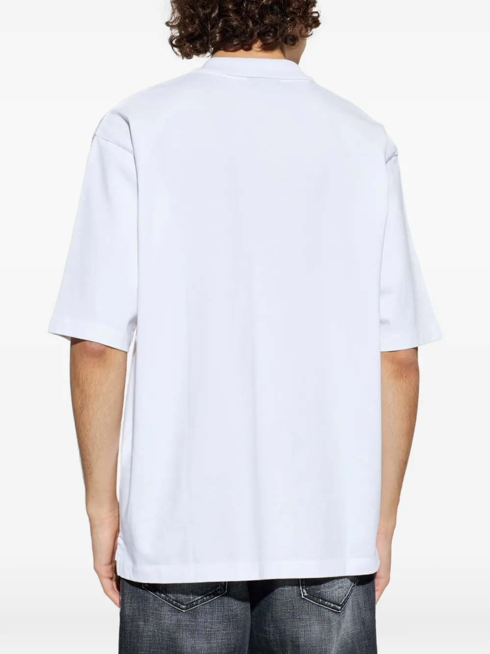 DSQUARED2 Poloshirt met geborduurd logo Zwart