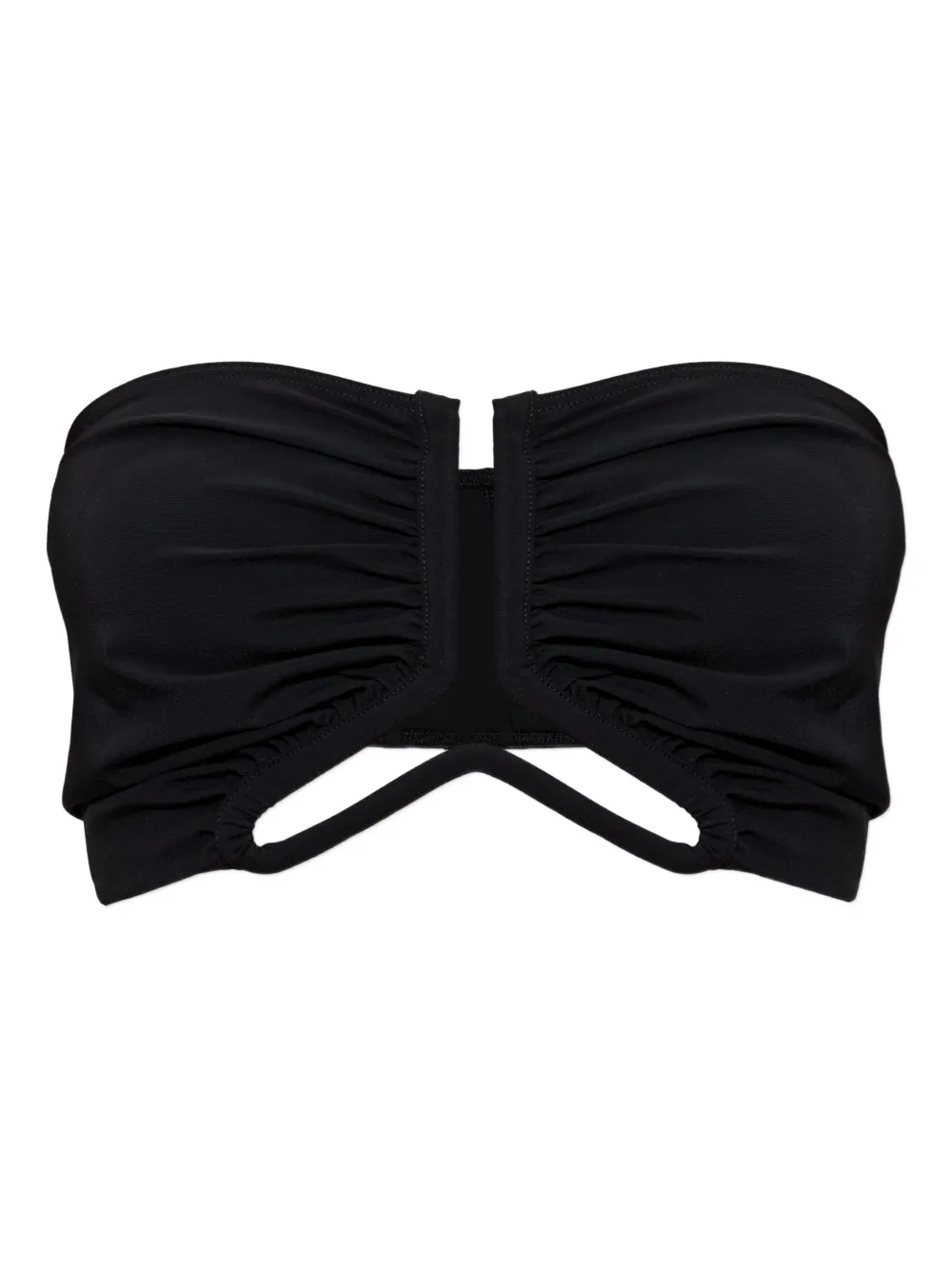 Rick Owens cutout bikini top - Nero