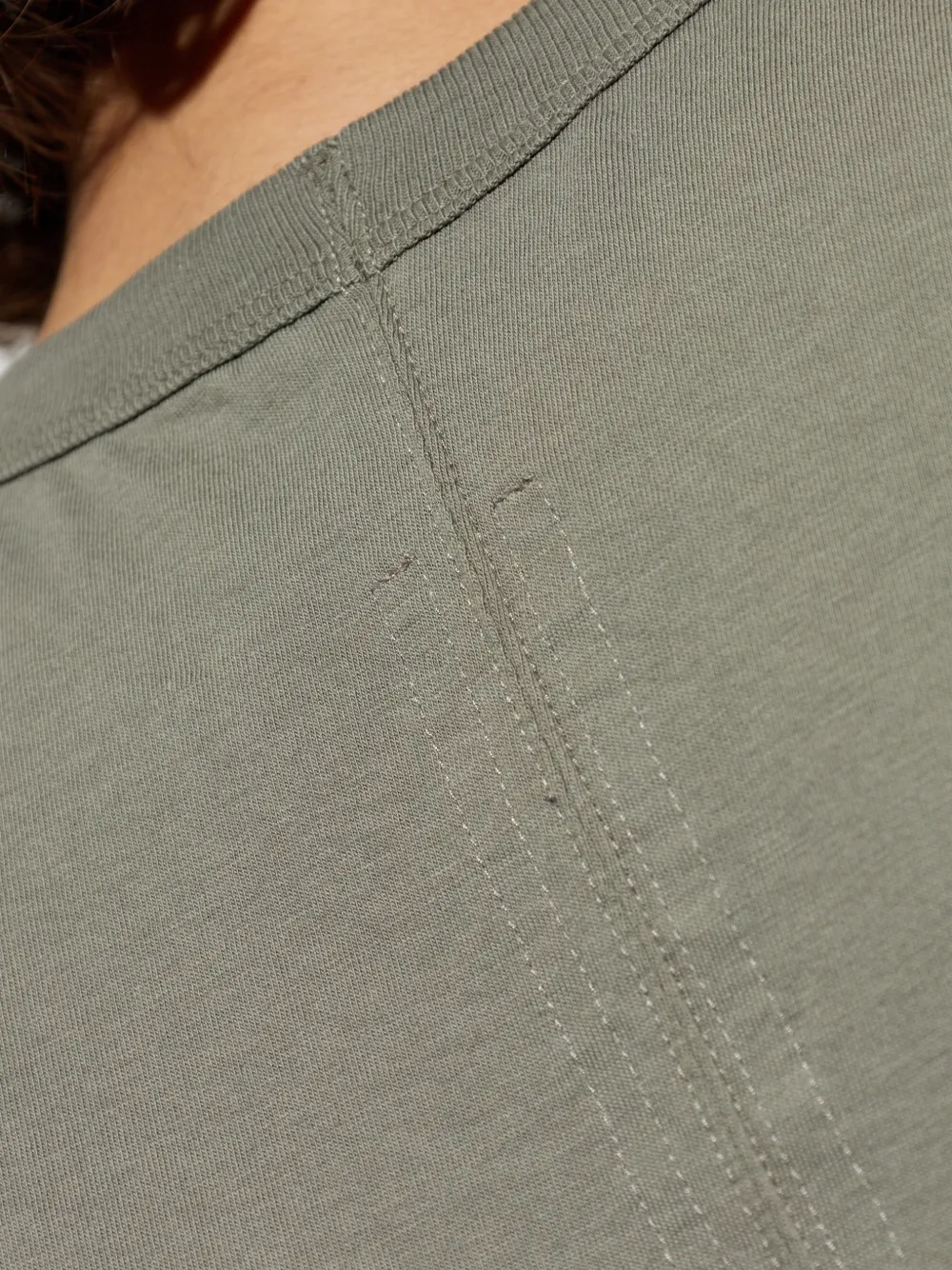Rick Owens T-shirt met ronde hals Grijs