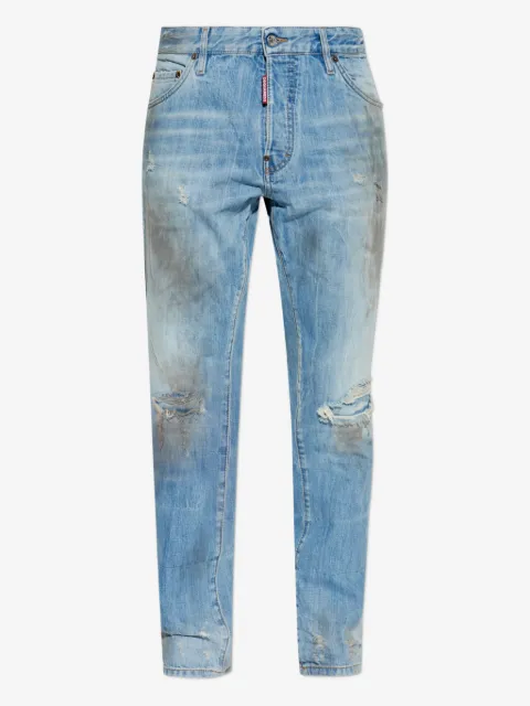 DSQUARED2 light dirty wash bro jeans