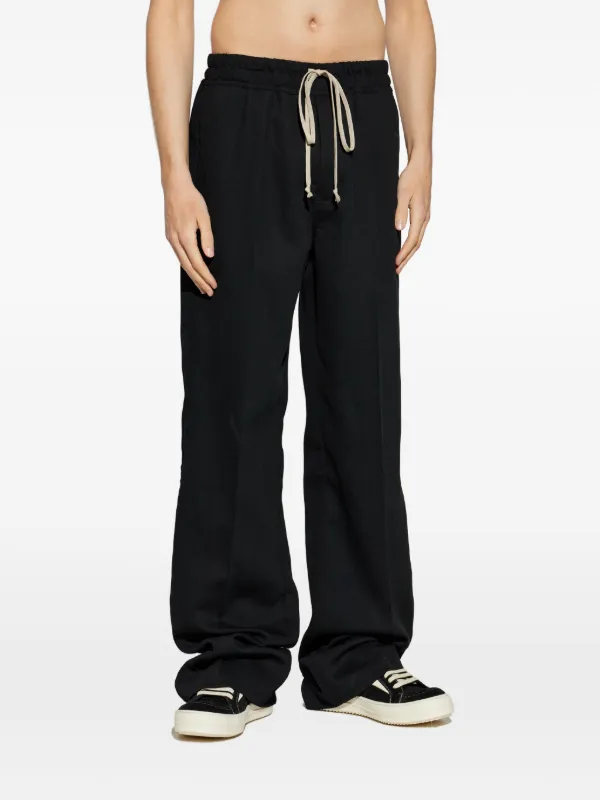 Rick Owens ドローストリング パンツ | ブラック | FARFETCH JP